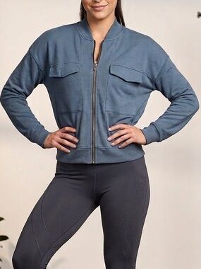 Lanston Zip-Front Bomber Jacket